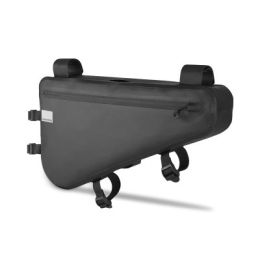 Wax Feel Polyester Bicycle Frame Bag For Long-distance Cycling