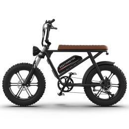 AOSTIRMOTOR new pattern Electric Bicycle 750W Motor 20" Fat Tire With 48V 13AH Li-Battery