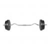 Curl Bar with Weights 66.1 lb
