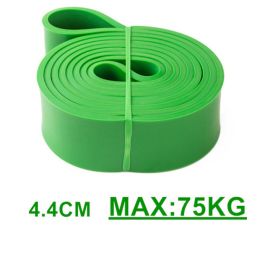 Unisex Fitness Band Pull Up Elastic Rubber Bands Resistance Loop Energy Set Home Gym Workout Expander Strengthen Trainning (Color: Green)