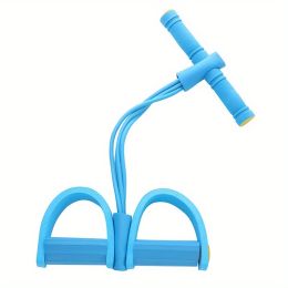 Women's Stretcher; Slip-on Pull Rope Puller; Suitable For Open Shoulder And Pull Back; Multi-functional Home Fitness (Color: Blue)