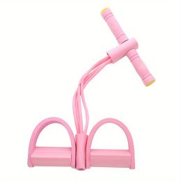 Women's Stretcher; Slip-on Pull Rope Puller; Suitable For Open Shoulder And Pull Back; Multi-functional Home Fitness (Color: Pink)