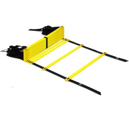 Speed Training Agility Ladder Exercise Ladders for Soccer Football Boxing Footwork Sports Speed Agility Training (size: 5M 9Panels)