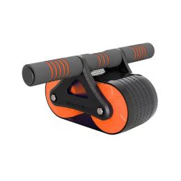 Home Office Abdominal Training Automatic Rebound Abdominal Muscle Fitness Equipment (Color: Orange & Black)