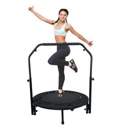 40 Inch Mini Exercise Trampoline for Adults or Kids (Color: as Pic)