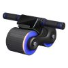 Automatic Rebound Abdominal Wheel Anti-slip AB Roller Wheel with Kneel Pad Phone Holder Home Gym Abdominal Exerciser for Men Women