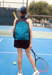 Cool new design light weight NiceAces backpacks for all tennis;  pickleball;  school;  travelling and all activites (Color: Blue)