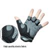 Gym Fitness Gloves Women Weight Lifting Yoga Breathable Half Finger Anti-Slip Pad Bicycle Cycling Glove Sport Exercise Equipment