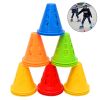 Skating Agility Cones; Indoor Outdoor Sports Flexible Cone Sets For Training; Party; Activity; Traffic; Drills; Basketball; Soccer