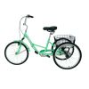 Adult Folding Tricycles 3 Wheel W/Installation Tools with Low Step-Through, Large Basket, Foldable Tricycle for Adults, Women, Men